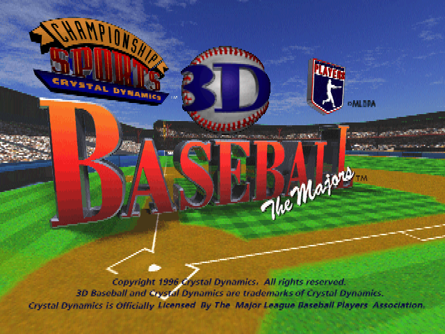 3D Baseball screenshot 3 for Sega Saturn